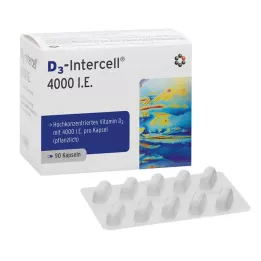 D3-INTERCELL 4.000 U.I. cápsulas, 90 unid