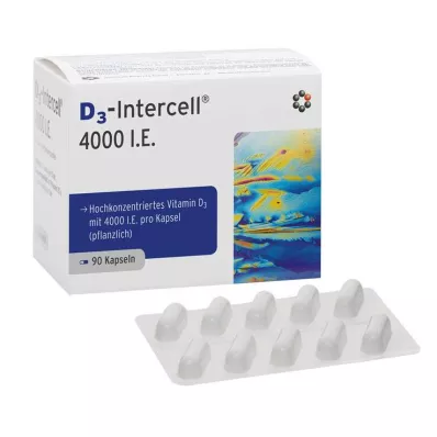 D3-INTERCELL 4.000 U.I. cápsulas, 90 unid
