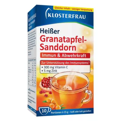 KLOSTERFRAU Broncholind areia de romã quente, 10X15 g KLOSTERFRAU Broncholind areia de romã quente, 10X15 g