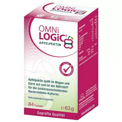 Cápsulas de pectina de maçã Omni Logic, 84 unidades Cápsulas de pectina de maçã Omni Logic, 84 unidades