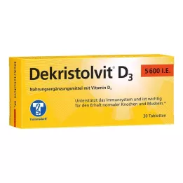 DEKRISTOLVIT D3 5.600 U.I. Comprimidos, 30 unid