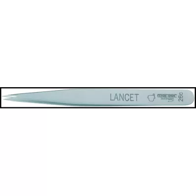 MÖRSER Pinça para estilhaços Lanceta Topinox em aço inoxidável 26C, 1 unid MÖRSER Pinça para estilhaços Lanceta Topinox em aço inoxidável 26C, 1 unid