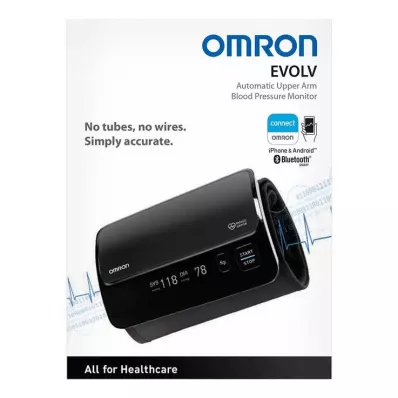 Monitor de pressão arterial multifuncional Omron Evolv, 1 peça Monitor de pressão arterial multifuncional Omron Evolv, 1 peça