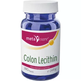 META-CARE Colon Lecithin Capsules, 180 Cápsulas
