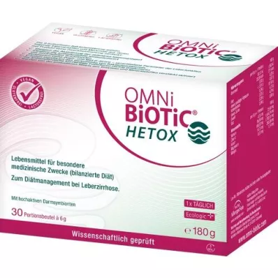 OMNI Saqueta de BiOTiC Hetox, 30X6 g