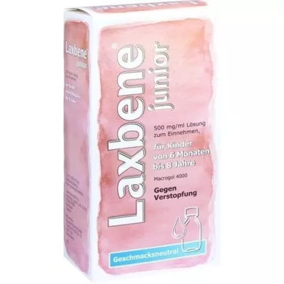 LAXBENE junior 500 mg/ml solução oral para crianças 6M-8J, 200 ml