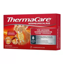 THERMACARE para áreas de dor maiores, 2 pcs