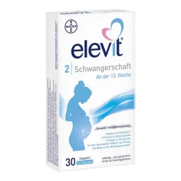ELEVIT 2 cápsulas moles para gravidez, 30 cápsulas