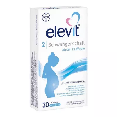 ELEVIT 2 cápsulas moles para gravidez, 30 cápsulas ELEVIT 2 cápsulas moles para gravidez, 30 cápsulas