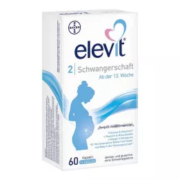 ELEVIT 2 cápsulas moles para gravidez, 60 cápsulas
