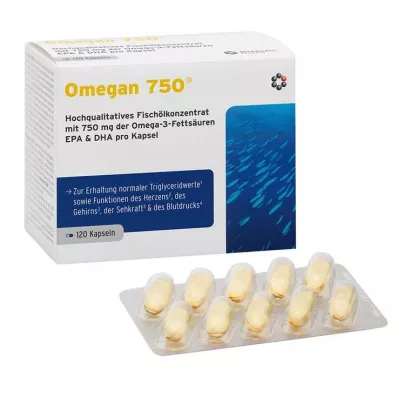 OMEGAN 750 cápsulas moles, 120 unidades OMEGAN 750 cápsulas moles, 120 unidades