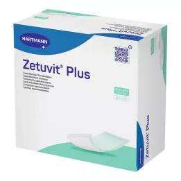 ZETUVIT Compressa absorvente extra forte Plus estéril 20x40 cm, 10 unidades