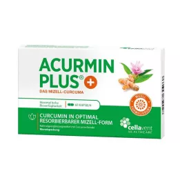 ACURMIN Plus Das Mizell-Curcuma Cápsulas moles, 60 cápsulas