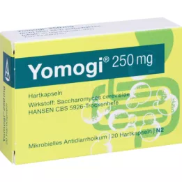 YOMOGI Cápsulas duras de 250 mg, 20 unidades