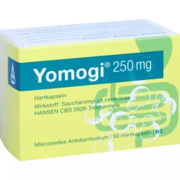 YOMOGI Cápsulas duras de 250 mg, 50 unidades