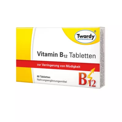 Comprimidos de vitamina B12, 60 unidades Comprimidos de vitamina B12, 60 unidades