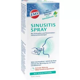 EMSER Spray para a sinusite com óleo de eucalipto, 15 ml