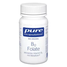 PURE ENCAPSULATIONS Folato B12 Cápsulas, 90 Cápsulas