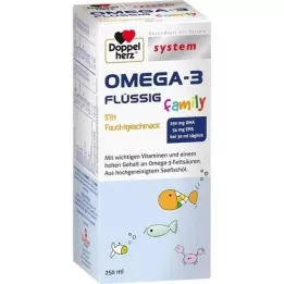 DOPPELHERZ Sistema familiar líquido Omega-3, 250 ml