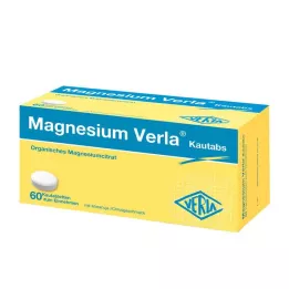 MAGNESIUM VERLA Comprimidos para mastigar, 60 unidades