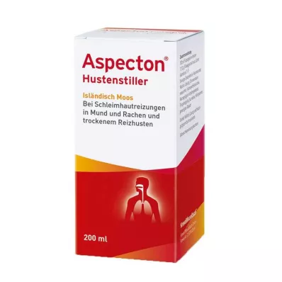 ASPECTON Supressor da tosse Sumo de musgo da Islândia, 200 ml