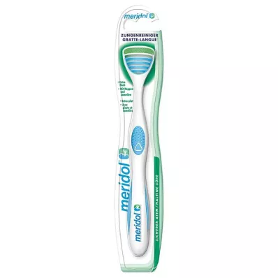 Meridol limpador de língua com hálito seguro extra plano, 1 peça Meridol limpador de língua com hálito seguro extra plano, 1 peça