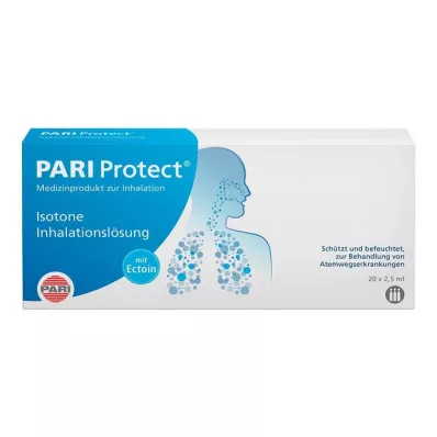 PARI Solução para inalação ProtECT com ampolas Ectoin, 20X2,5 ml