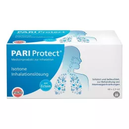 PARI Solução para inalação ProtECT com ampolas Ectoin, 60X2,5 ml