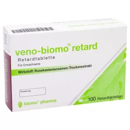 VENO-BIOMO retard comprimidos de libertação prolongada, 100 unid