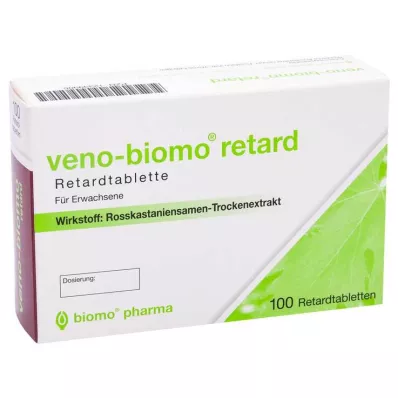 Veno-Biomo retard comprimidos de liberação prolongada, 100 unidades Veno-Biomo retard comprimidos de liberação prolongada, 100 unidades