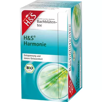 H&S Saco de filtro orgânico Bach Flowers Harmony, 20X1,5 g H&S Saco de filtro orgânico Bach Flowers Harmony, 20X1,5 g