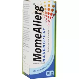 MOMEALLERG Spray nasal 50 μg/spray 140 pulverizações, 18 g