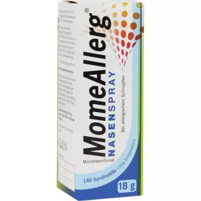 MOMEALLERG Spray nasal 50 μg/spray 140 pulverizações, 18 g