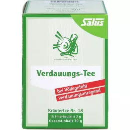 VERDAUUNGS-TEE Chá de ervas n.º 18 Salus, sacos de filtro, 15 unidades