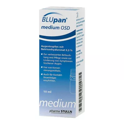 Blupan colírio médio Osd, 10 ml Blupan colírio médio Osd, 10 ml