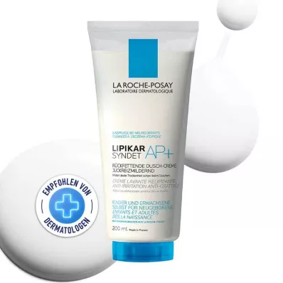 La Roche-Posay Lipikar Syndet AP+ gel creme de limpeza, 200 ml La Roche-Posay Lipikar Syndet AP+ gel creme de limpeza, 200 ml