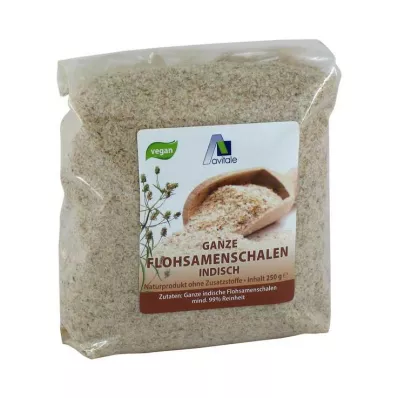 Cascas de psyllium indianas, 250 g