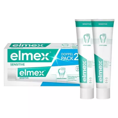 ELMEX SENSITIVE Pasta de dentes, embalagem dupla, 2X75 ml ELMEX SENSITIVE Pasta de dentes, embalagem dupla, 2X75 ml