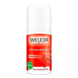 WELEDA Desodorizante roll-on 24h de romã, 50 ml