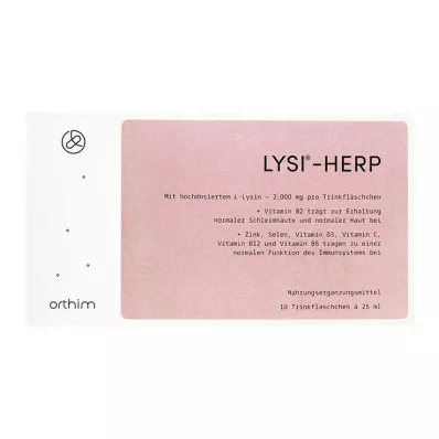LYSI-HERP Ampolas de bebida, 10 pcs LYSI-HERP Ampolas de bebida, 10 pcs