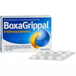BOXAGRIPPAL Comprimidos a frio 200 mg/30 mg FTA, 20 unidades