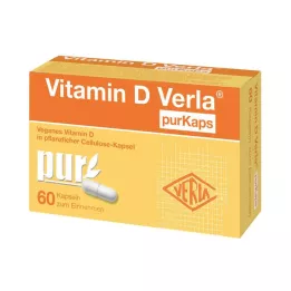 VITAMIN D VERLA purKaps, 60 Cápsulas