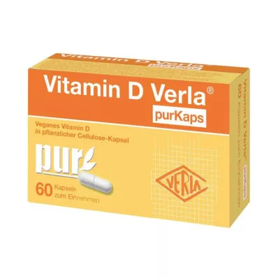 VITAMIN D VERLA purKaps, 60 Cápsulas