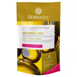 DERMASEL Sais de banho do Mar Morto + óleo de argão, 1 p