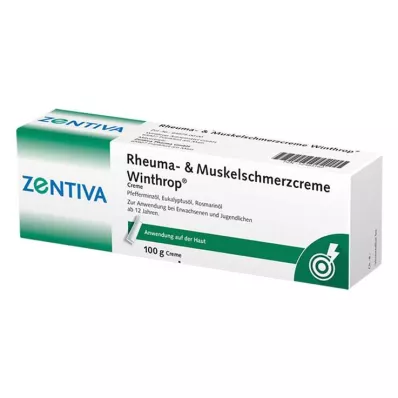 RHEUMA- &amp; Creme para dores musculares Winthrop, 100 g