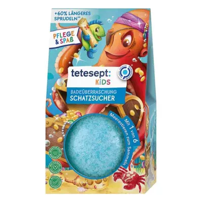 TETESEPT Jogo de banho para crianças caçador de tesouros, 140 g