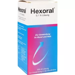 HEXORAL Solução a 0,1%, 200 ml
