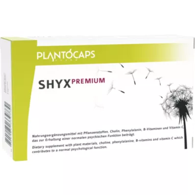 PLANTOCAPS shyX PREMIUM Cápsulas, 60 Cápsulas