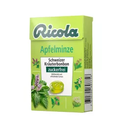 RICOLA o.Z.Box rebuçados de maçã com menta, 50 g