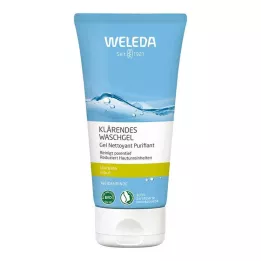 WELEDA NATURALLY CLEAR Gel de lavagem aclarador, 100 ml